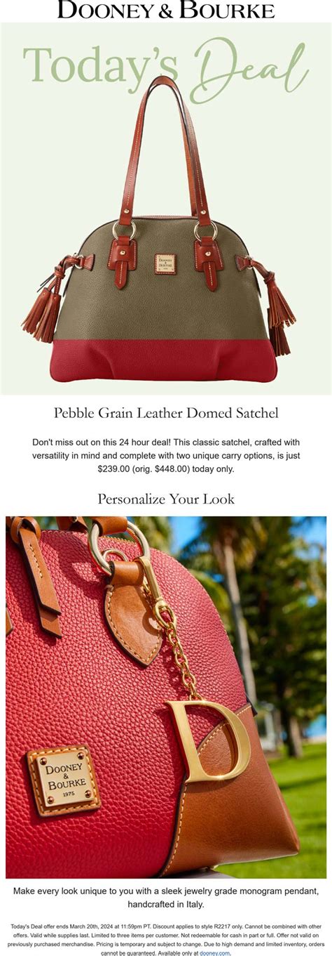 dooney & bourke promo code